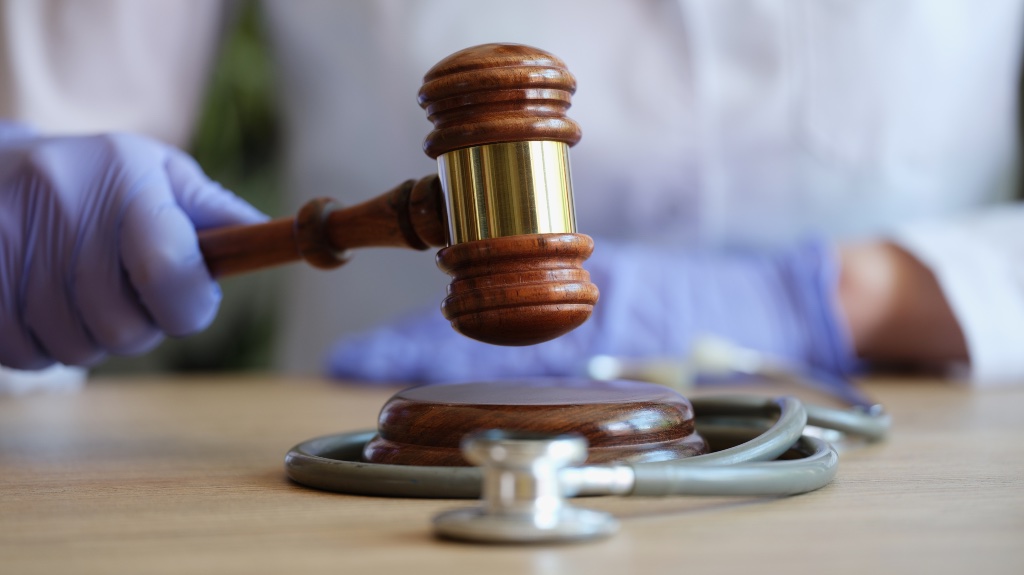 Doctor with gavel